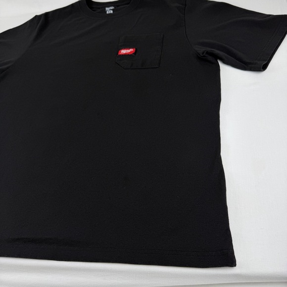Milwaukie Men's‎ Black XL Short Sleeve Cotton Shirt - Picture 2 of 9